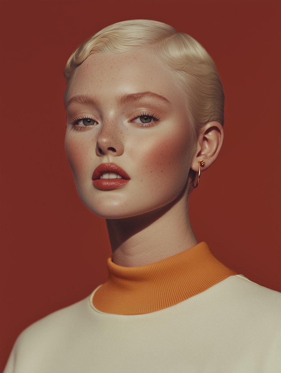 River flowing through valley